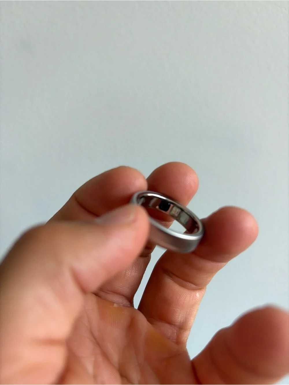 Oura Ring 5 Size 12 Brushed Silver
